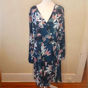 Wrap around dress. Size 18